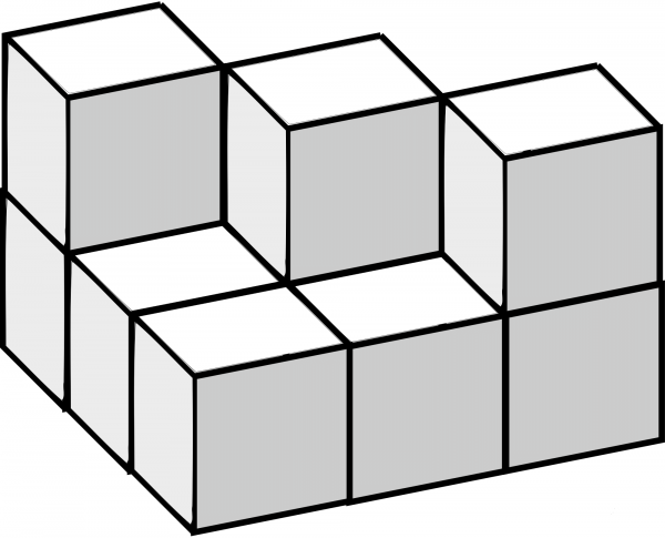 Soma Cubes coloring page image