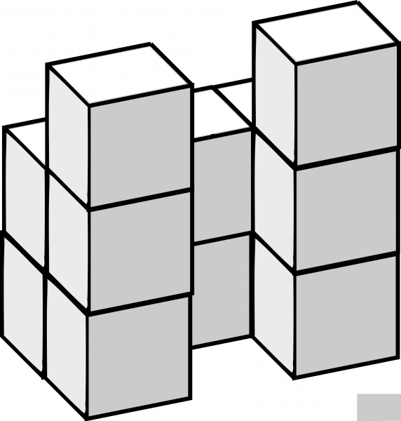 Soma Cubes coloring page image