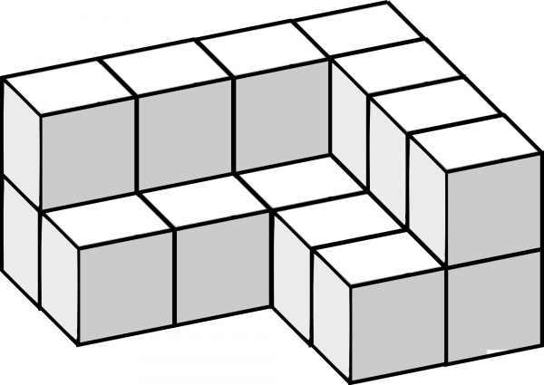 Soma Cubes coloring page image