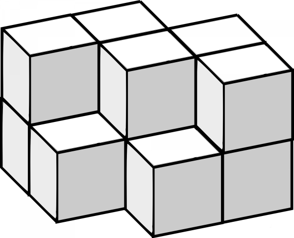 Soma Cubes coloring page image