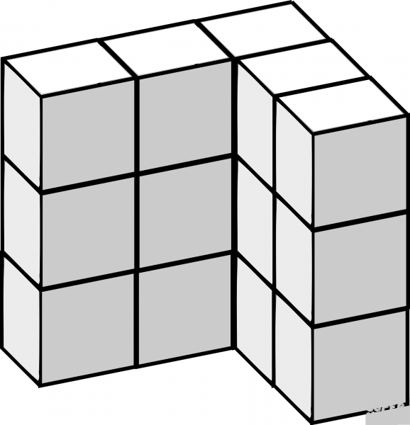 Soma Cubes coloring page image