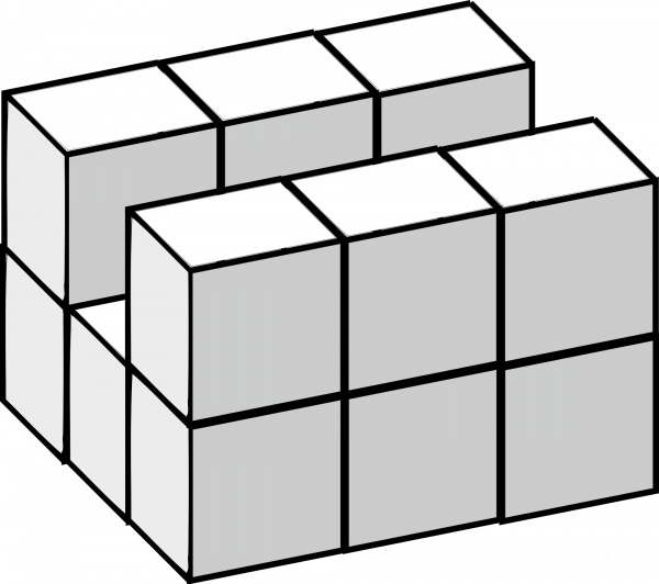 Soma Cubes coloring page image