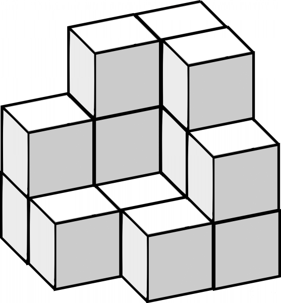 Soma Cubes coloring page image