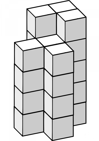 Soma Cubes coloring page image