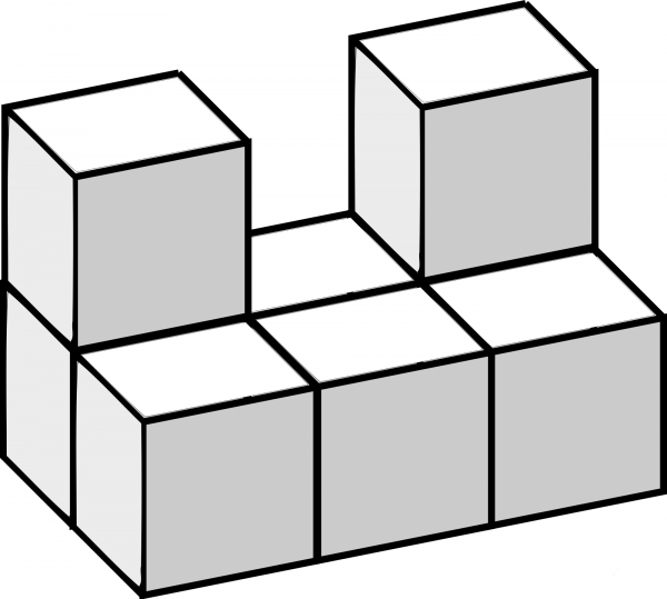 Soma Cubes coloring page image