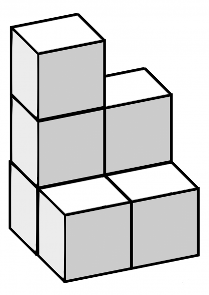 Soma Cubes coloring page image