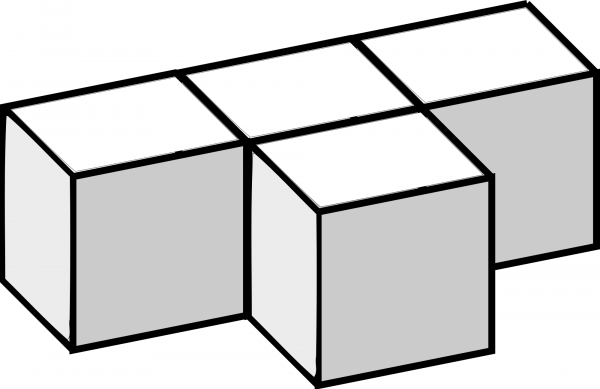 Soma Cubes coloring page image