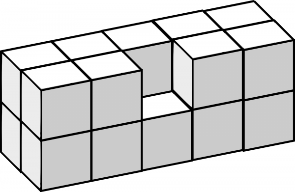 Soma Cubes coloring page image