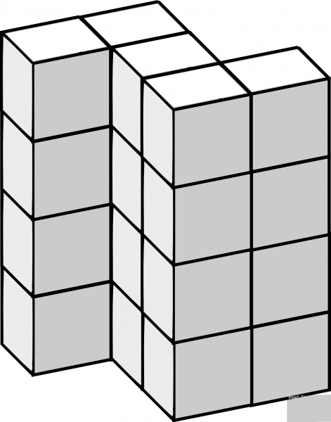 Soma Cubes coloring page image
