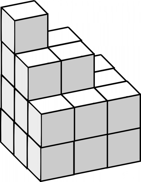 Soma Cubes coloring page image