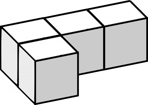 Soma Cubes coloring page image