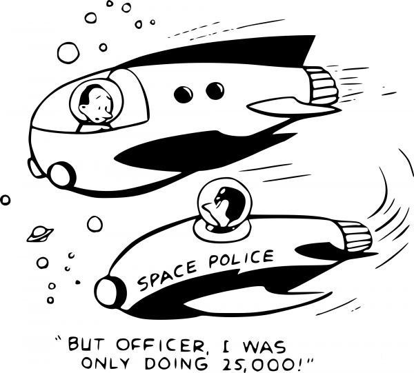 Space Jok coloring page image