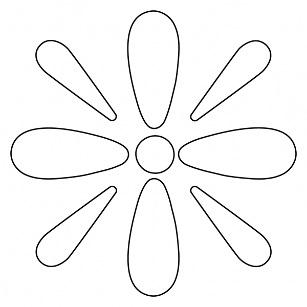 Sparkle Emoji coloring page image