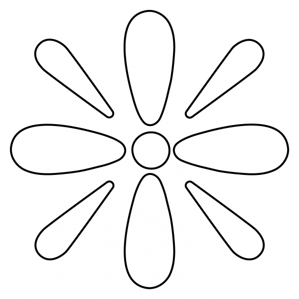 Sparkle Emoji coloring page image