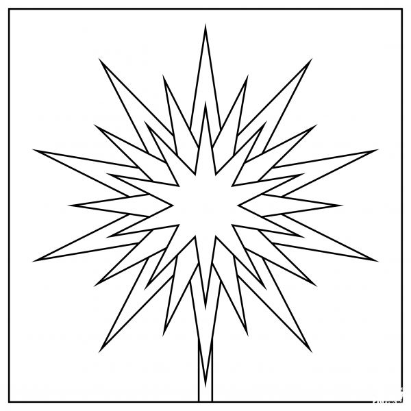 Sparkler coloring page image