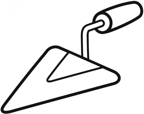 Spatula coloring page image