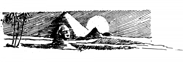 Sphinx coloring page image