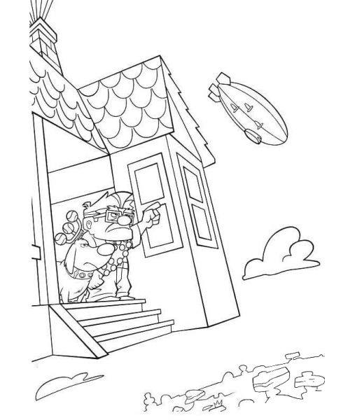 Spirit Of Adventure Is Leaving  coloring page image
