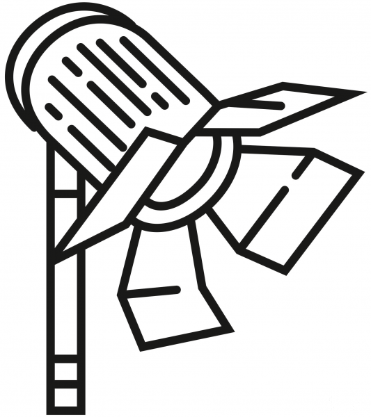 Spotlight coloring page image