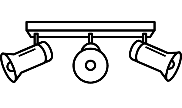 Spotlight coloring page image