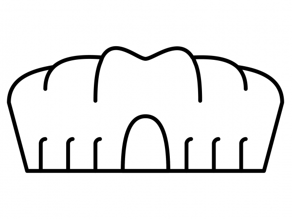 Stadium Emoji coloring page image