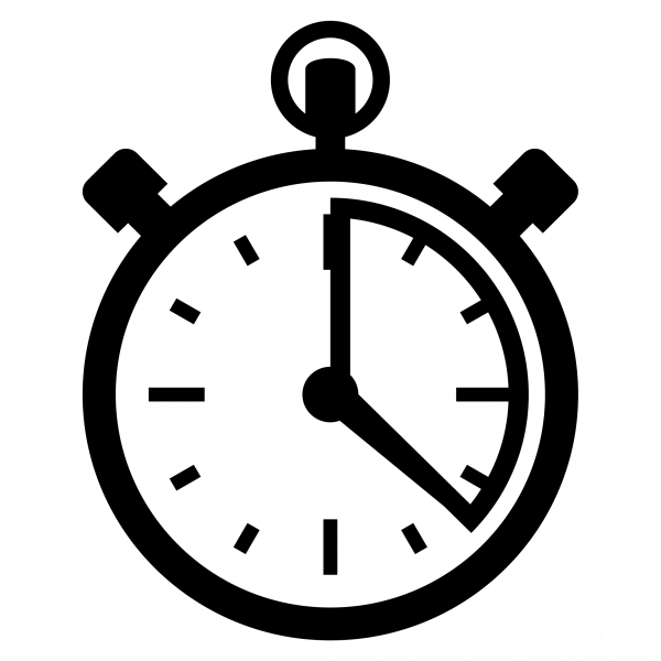 Stopwatch Emoji coloring page image