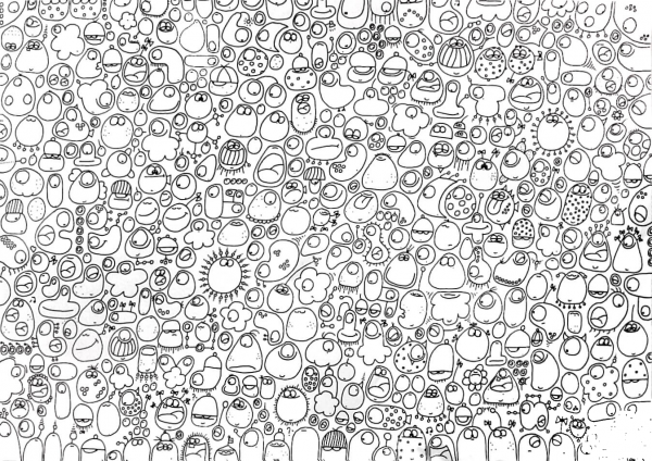 Strange World Munnen by Jompie coloring page image