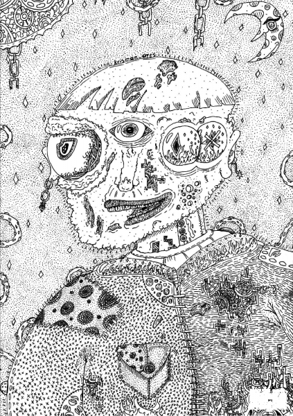 Stranger by Kris Man coloring page image