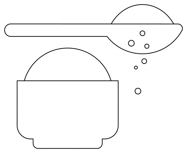 Sugar coloring page image