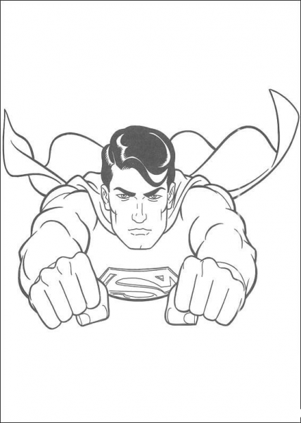 Superman Returns coloring page image