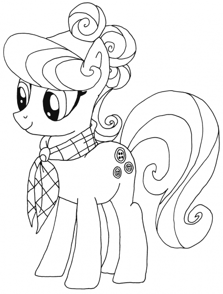 Suri Polomare coloring page image