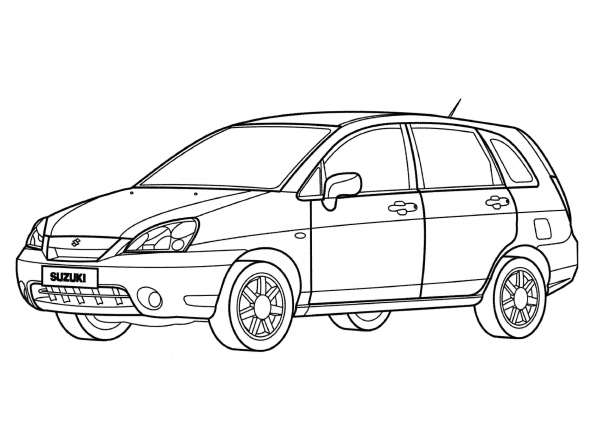 Suzuki Matina  coloring page image