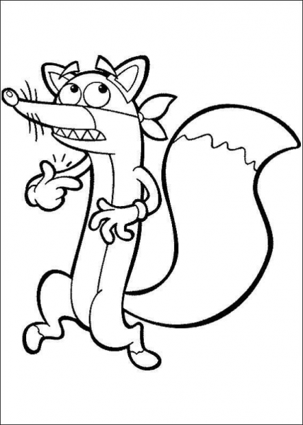 Swiper  coloring page image