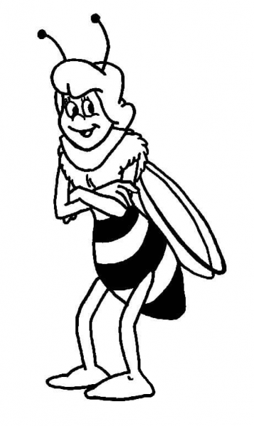 Teacher Of Maya  coloring page image