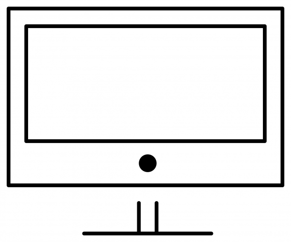 Television Emoji coloring page image