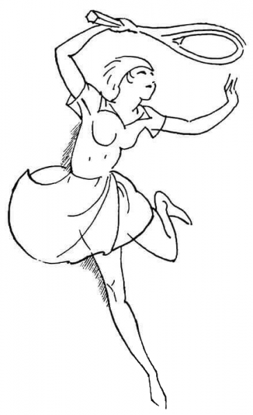 Tennis  coloring page image
