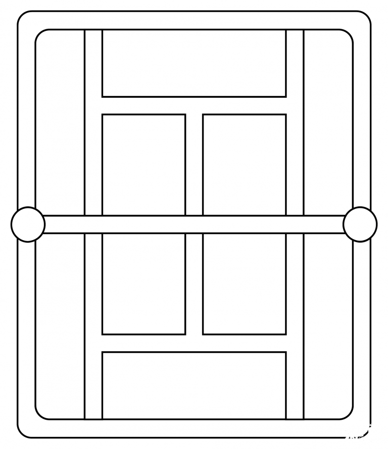 Tennis Court coloring page ColouringPages