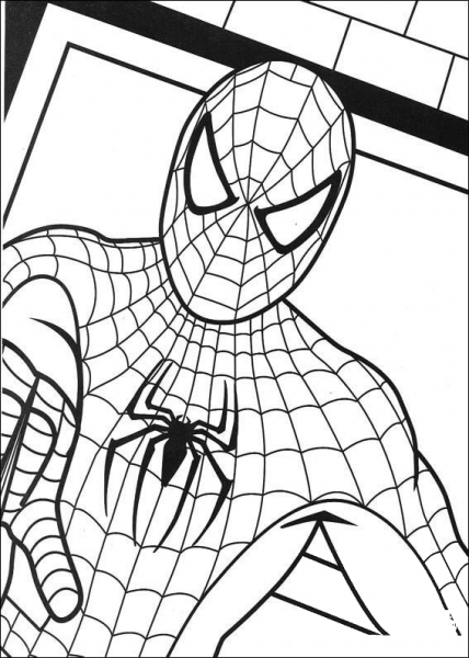 The Amazing Spider-man 2 coloring page image