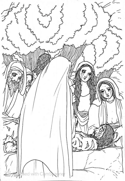 The Embalming coloring page image