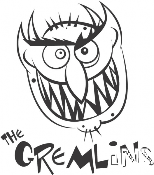 The Gremlins coloring page image