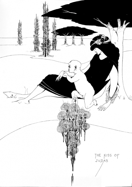 The Kiss of Judas coloring page image