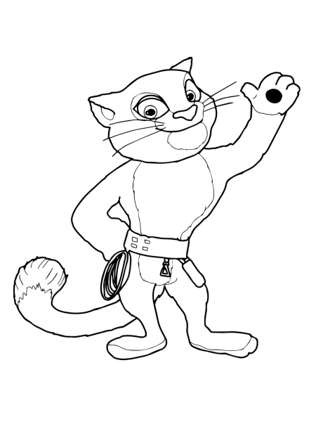 The Leopard Sochi 2014 Mascot coloring page image