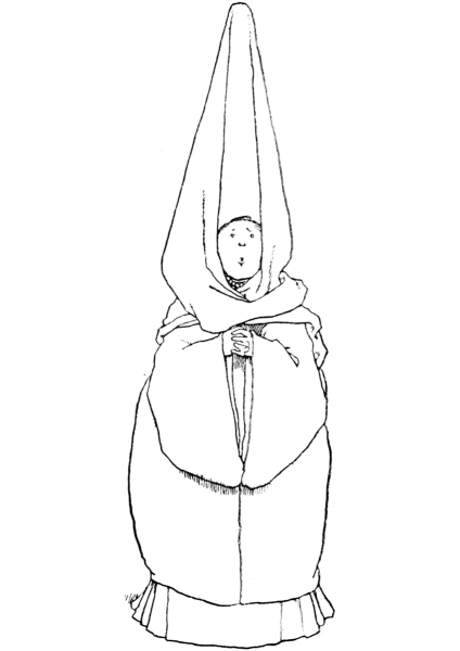 The Sultan’s Wife coloring page image
