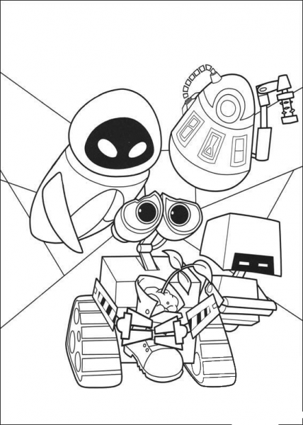 They Are Protecting The Plant  coloring page image