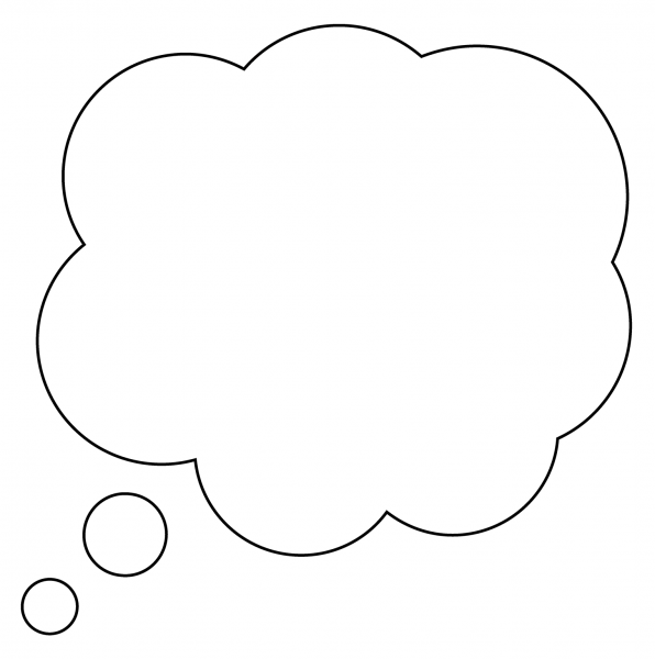 Thought Balloon Emoji coloring page - ColouringPages