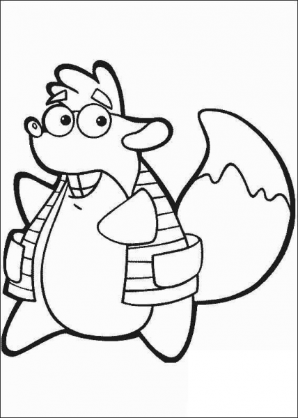 Tiko  coloring page image