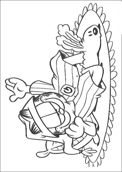 Time To Sleep  coloring page image