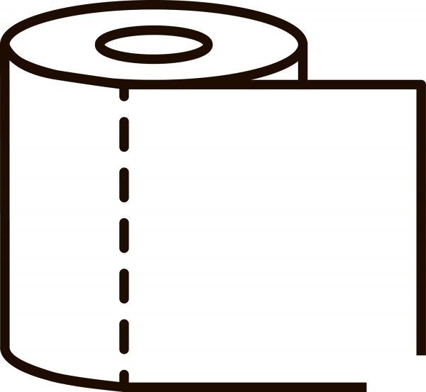 Toilet Paper coloring page image