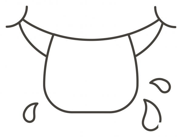 Tongue coloring page image