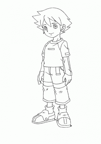 Topaz coloring page image